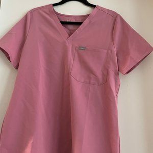 Chalk Pink Figs Scrubs Set